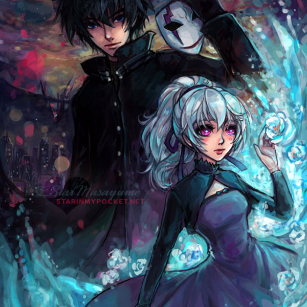 Hei & Yin Art Print
