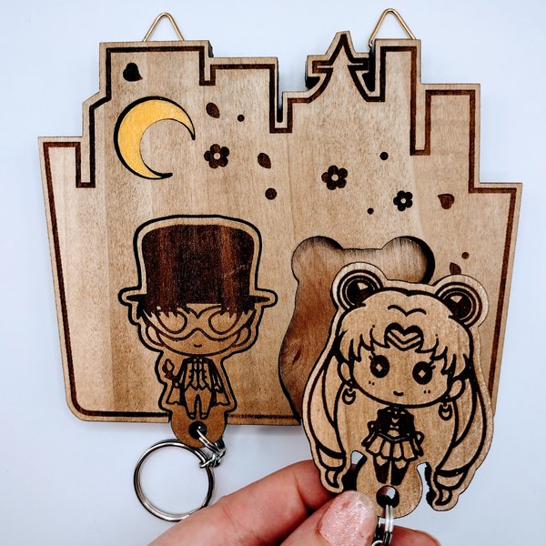 Tokyo Moon Keyholder Set