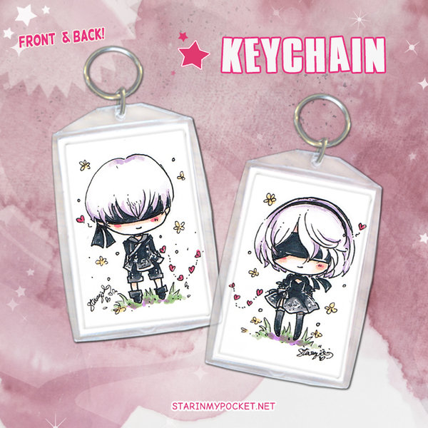 Neir Double Sided Keychain