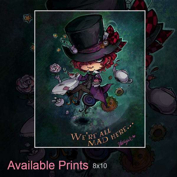 Mad Hatter Art Print