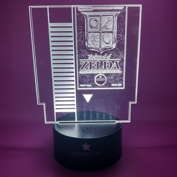 Classic Game Cartridge LED Lamp