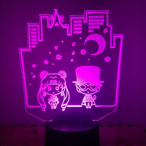 Tokyo Moon Chibi LED Lamp