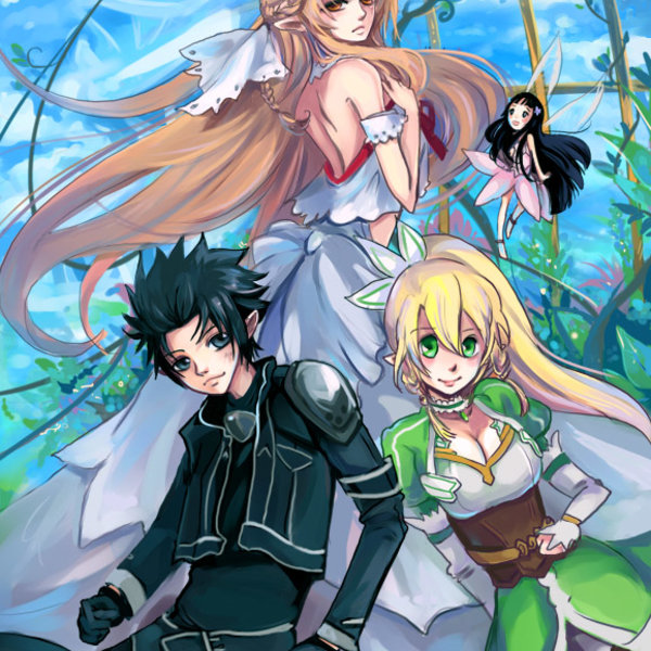 Alfheim Anime Art Print