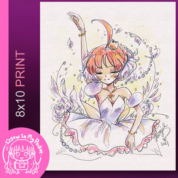 Swan Sketch Art Print