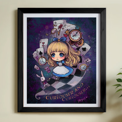 Alice Chibi Art Print