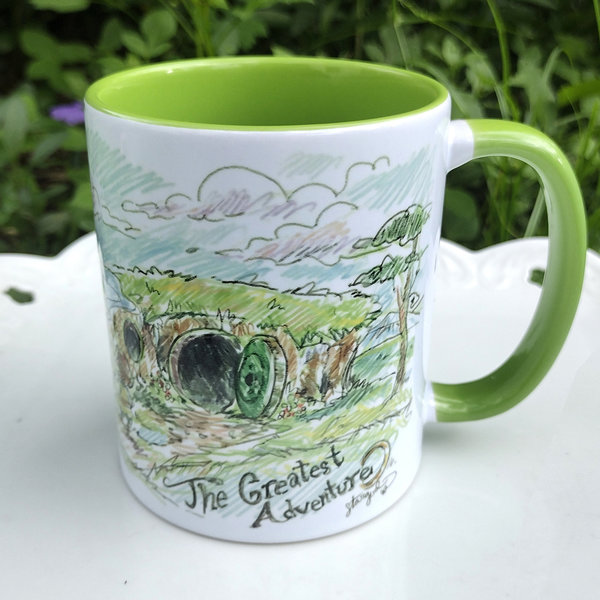 Greatest Adventure Ceramic Art Mug