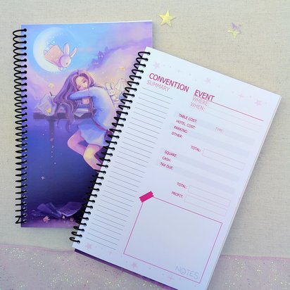 Artist Convention Sales Log Book