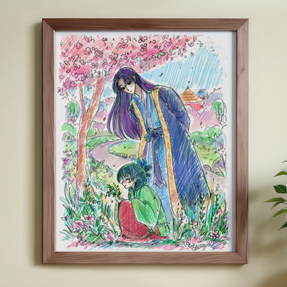 Apothecary Tales 8x10 Sketch Art Print